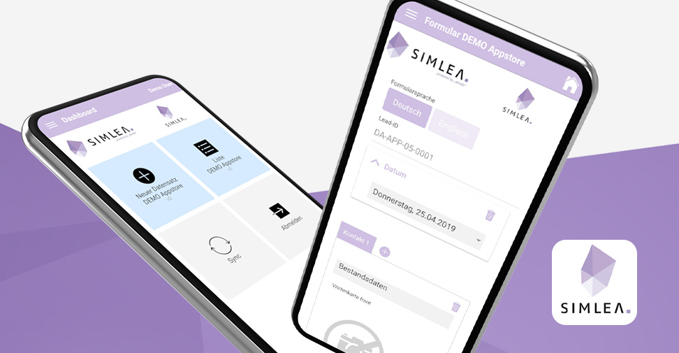 SIMLEA – Hybrid App zur Messe-Lead-Erfassung