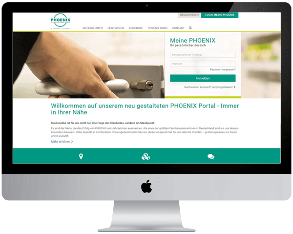 Webdesign Mannheim Referenz - PHOENIX Pharmahandel