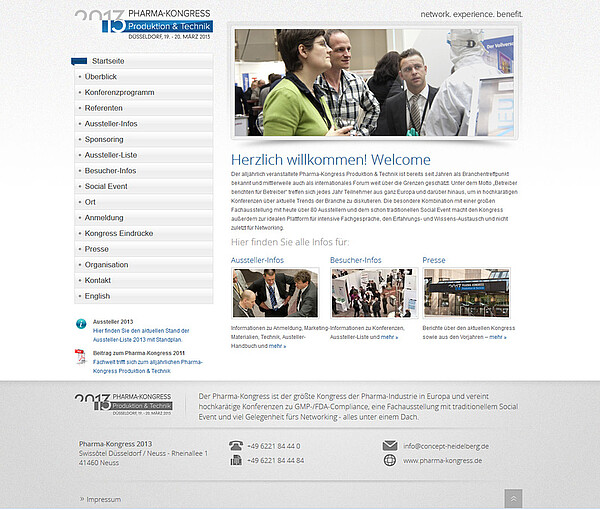 TYPO3 Webdesign Projekt in Heidelberg