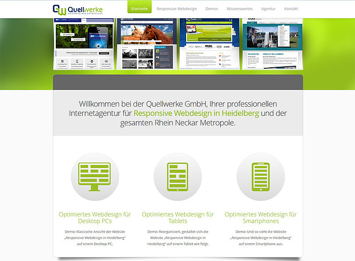 Responsive Webdesign in Heidelberg
